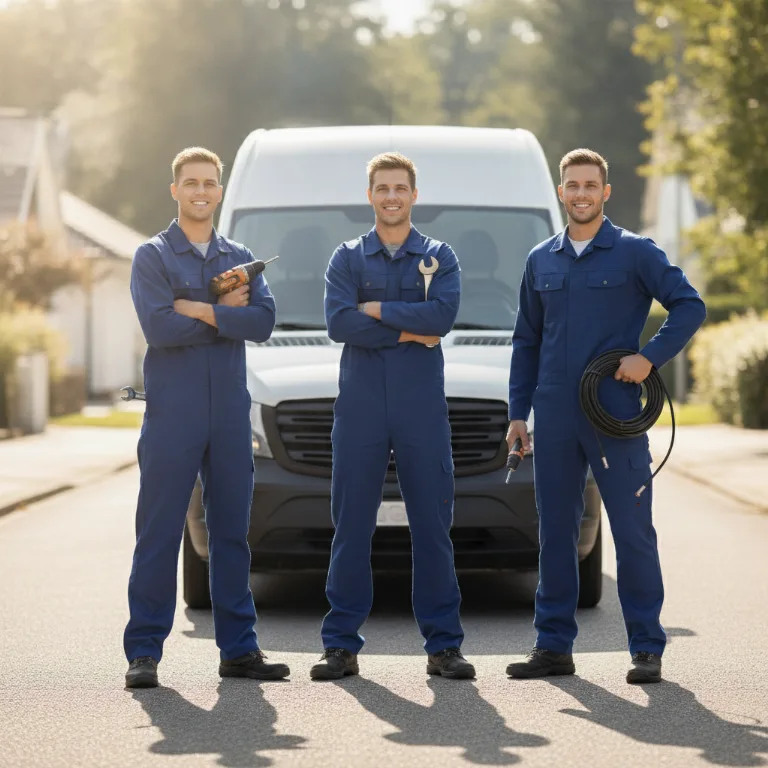 Photovoltaik Installateur Team in Worb